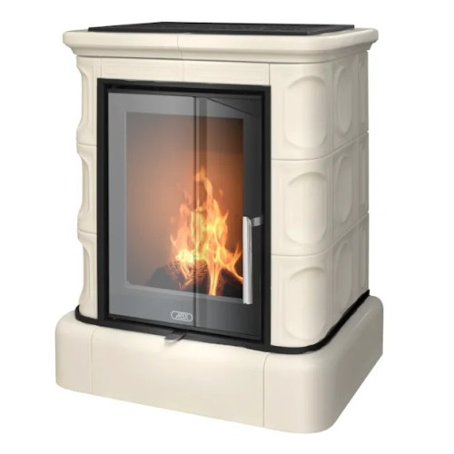 Kachlová kamna ABX Marina exklusive, kachlový sokl, Písková